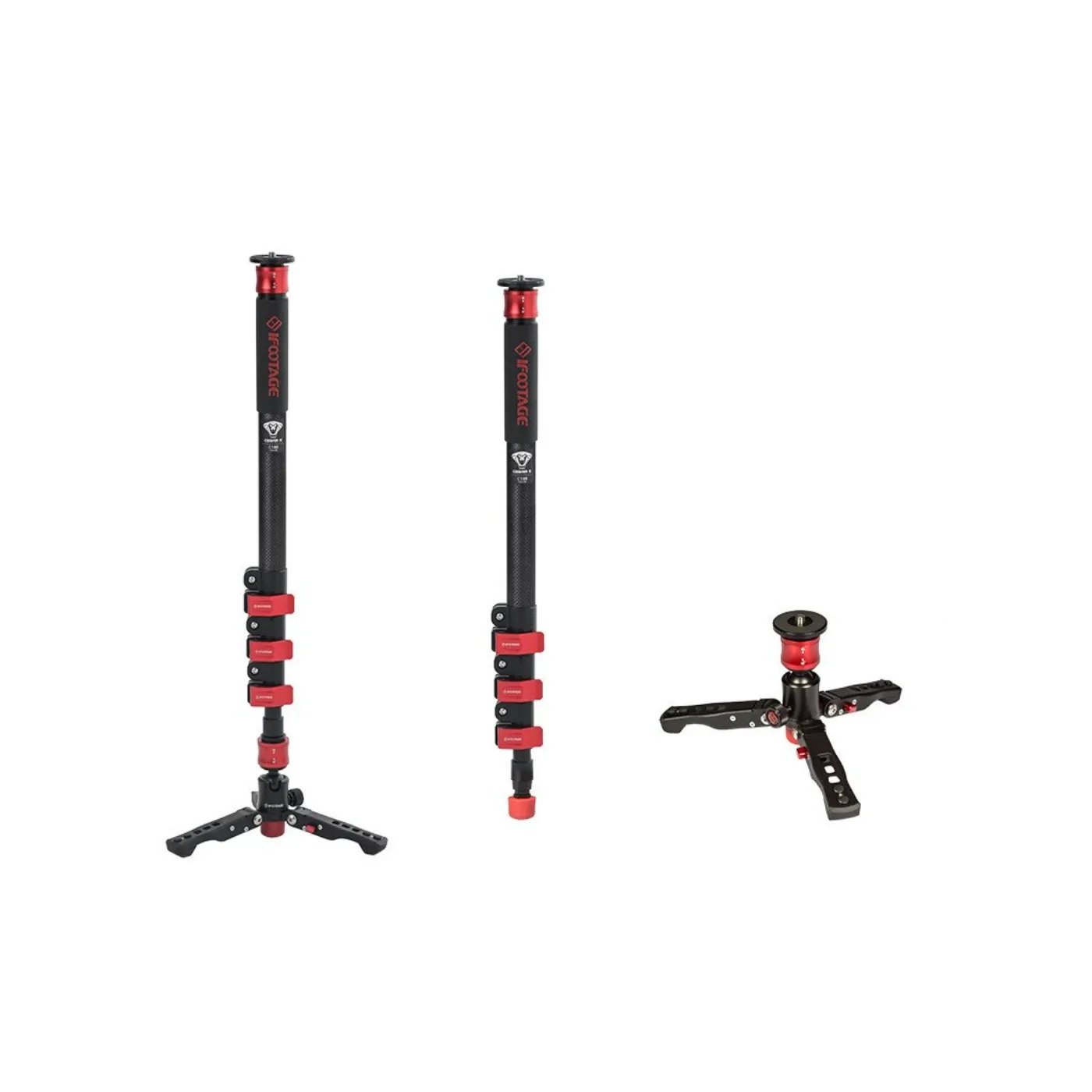 iFootage C180ii Monopod with Smallrig Fluid Head