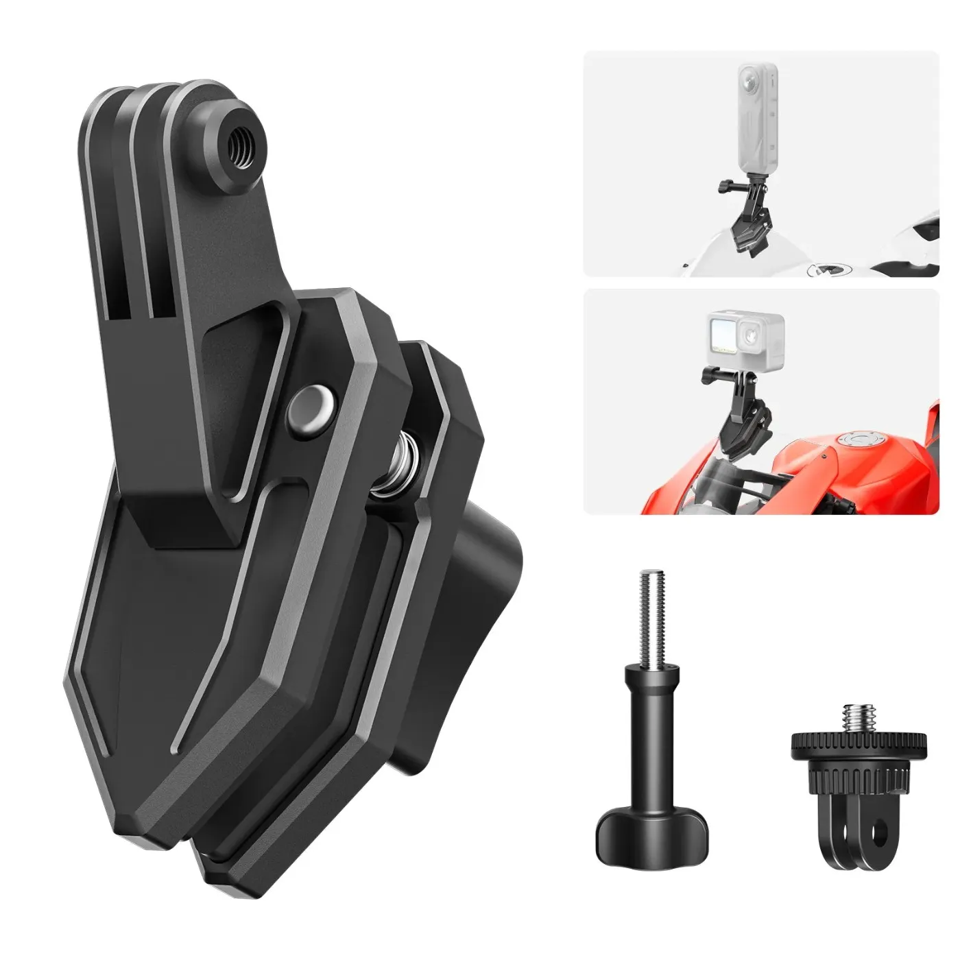 Motorcycle Windshield Clip